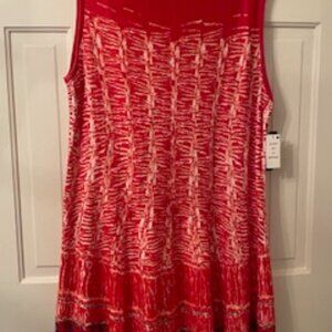 Nic + Zoe Women's Sleeveless Dress Plus Size 3X